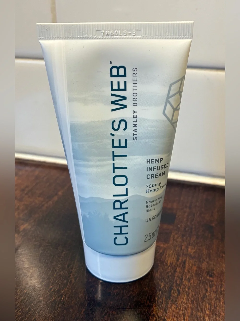 Charlotte’s Web Hemp Infused Cream Unscented 2.5 Oz NEW